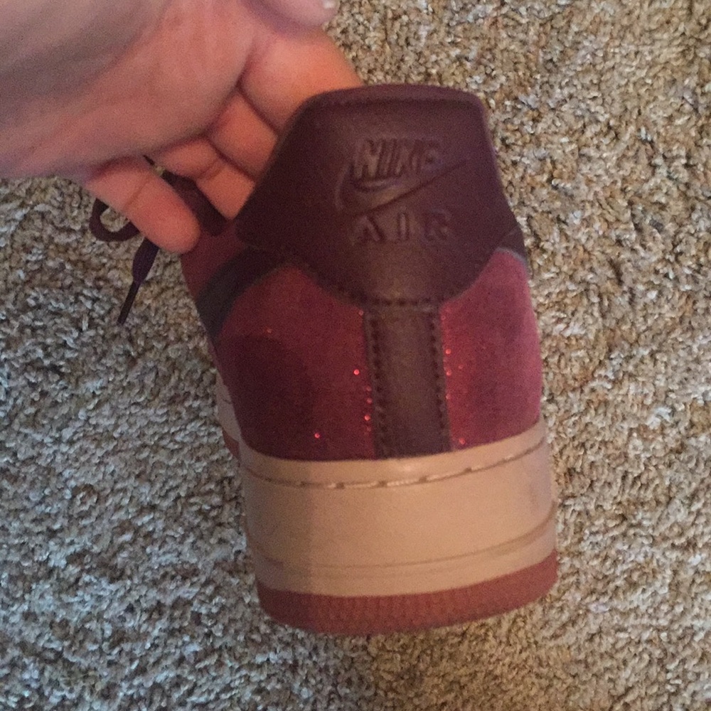 Ruby Glitter Nike Air Force 1 - image 3